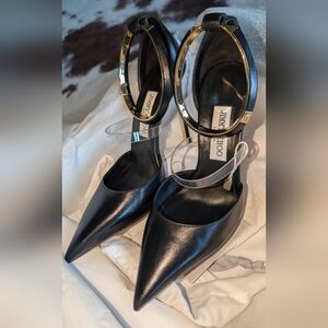 Jimmy Choo Black Stiletto Heels